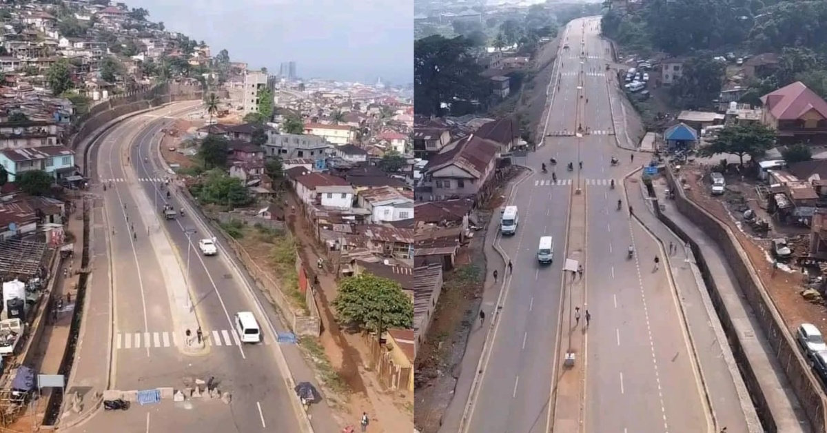New Hill Bypass Road in Freetown Reportedly 98% Completed