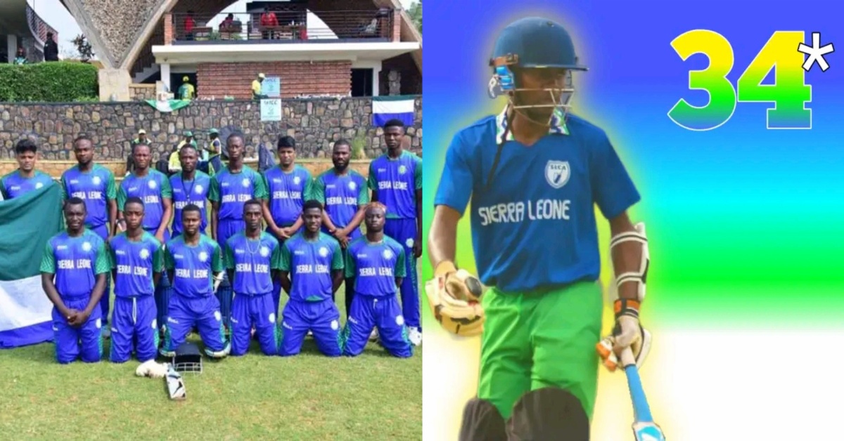 Sierra Leone Male Cricket Team Excels in ICC Men’s T20 World Cup
