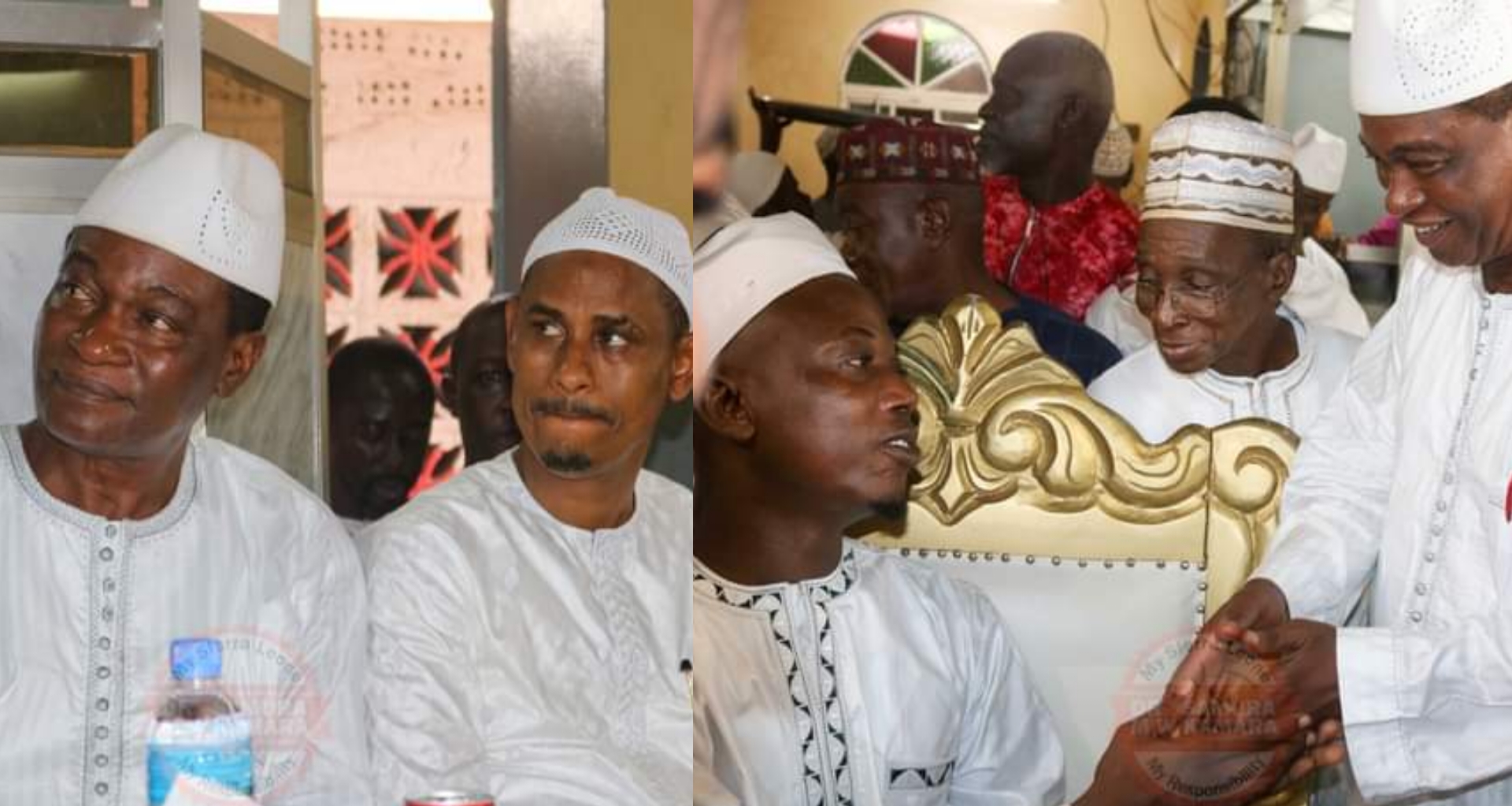 Samura Kamara And Others Graces Inauguration Ceremony of Masjid Al-Amin Chief Imam