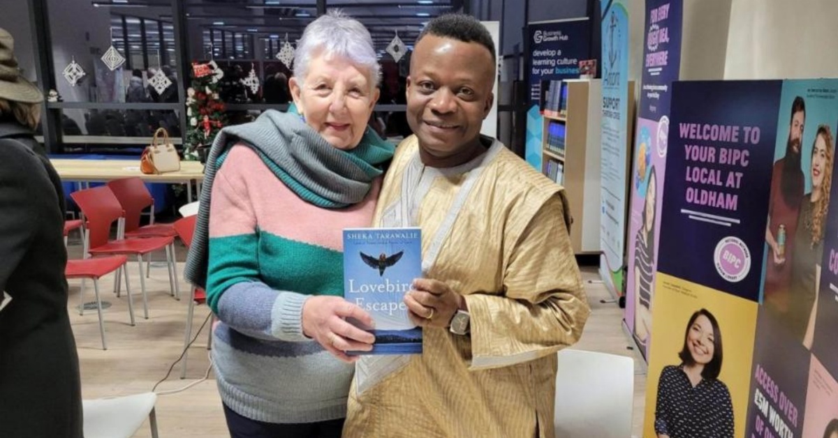Oldham Hears Incredible Tale From Sierra Leonean Journalist Sheka Tarawalie