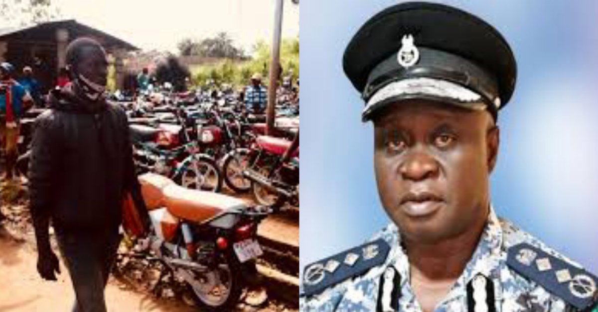 Sierra Leone Police Apprehends 196 Commercial Motorbikes