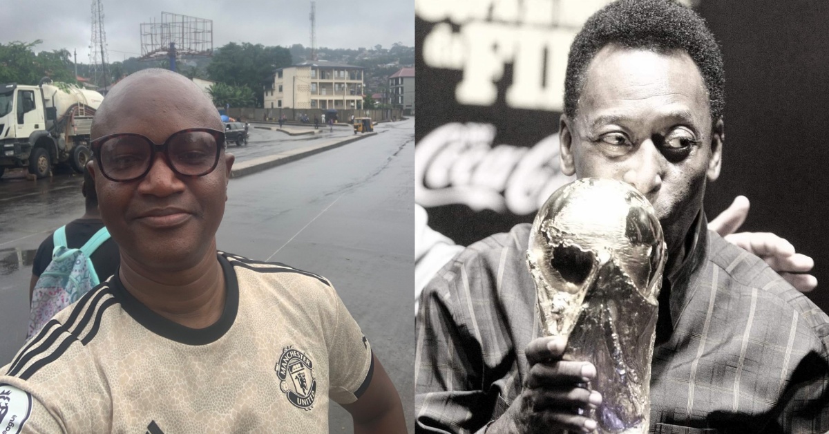 “My Own Greatest Footballer of All Time Has Died” – Popular Sierra Leonean Journalist Pays Tribute To Brazillian Icon Pele
