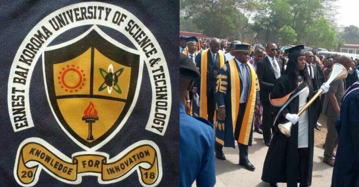 Ernest Bai Koroma University Postpones Matriculation Ceremony And Examination For Students