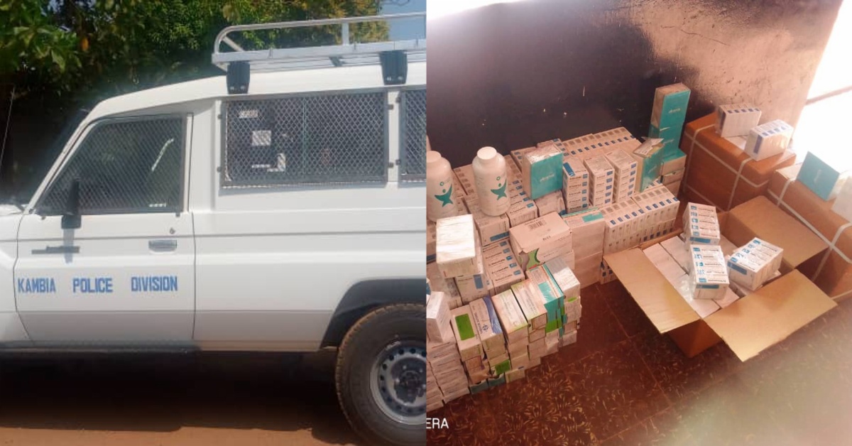 Police Intercept Smuggled Drugs at Kambia
