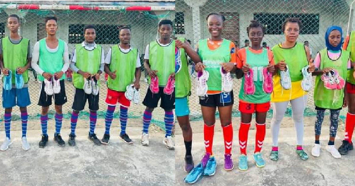 Kei Kamara’s Heart Shaped Hands Foundation Extends Supports to Camp Kenema Handball Team