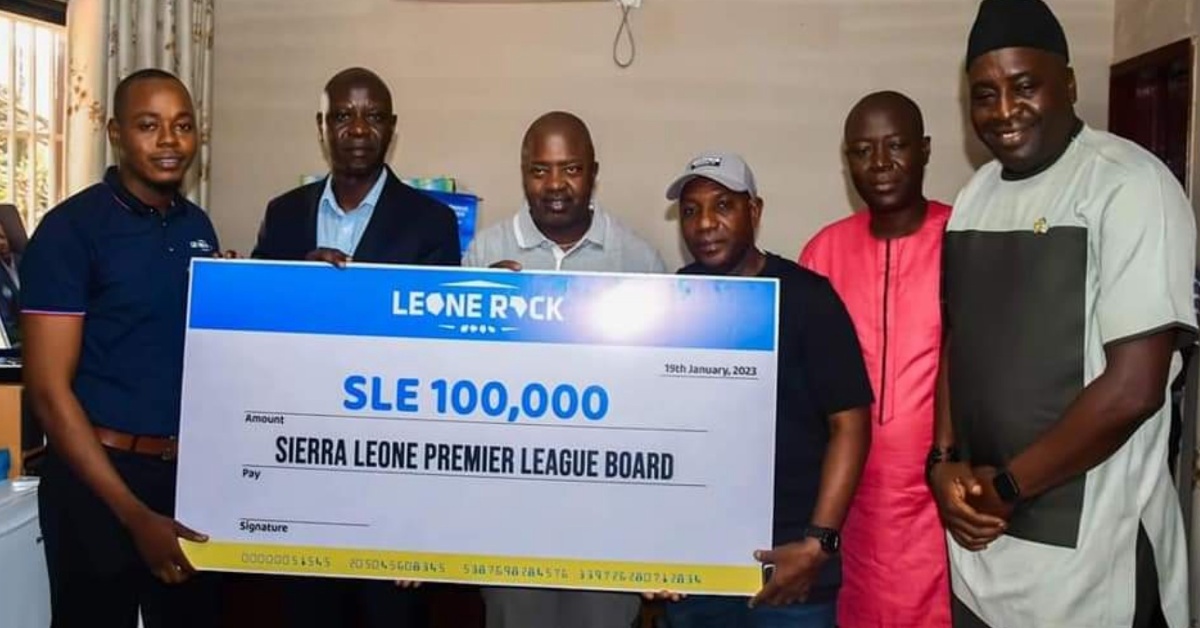 Leone Rock Metal Group Supports Sierra Leone Premier League With NLE 100,000