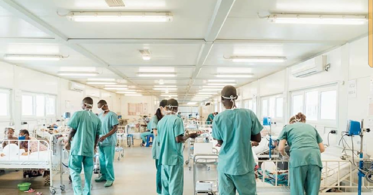 Medicins Sans Frontieres Powers Hospital in Kenema