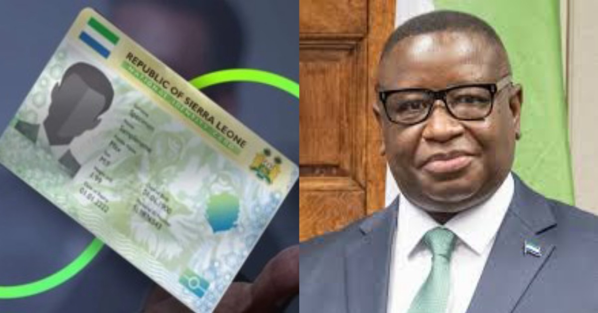President Bio to Officially Launch Multi-Purpose Identity Card