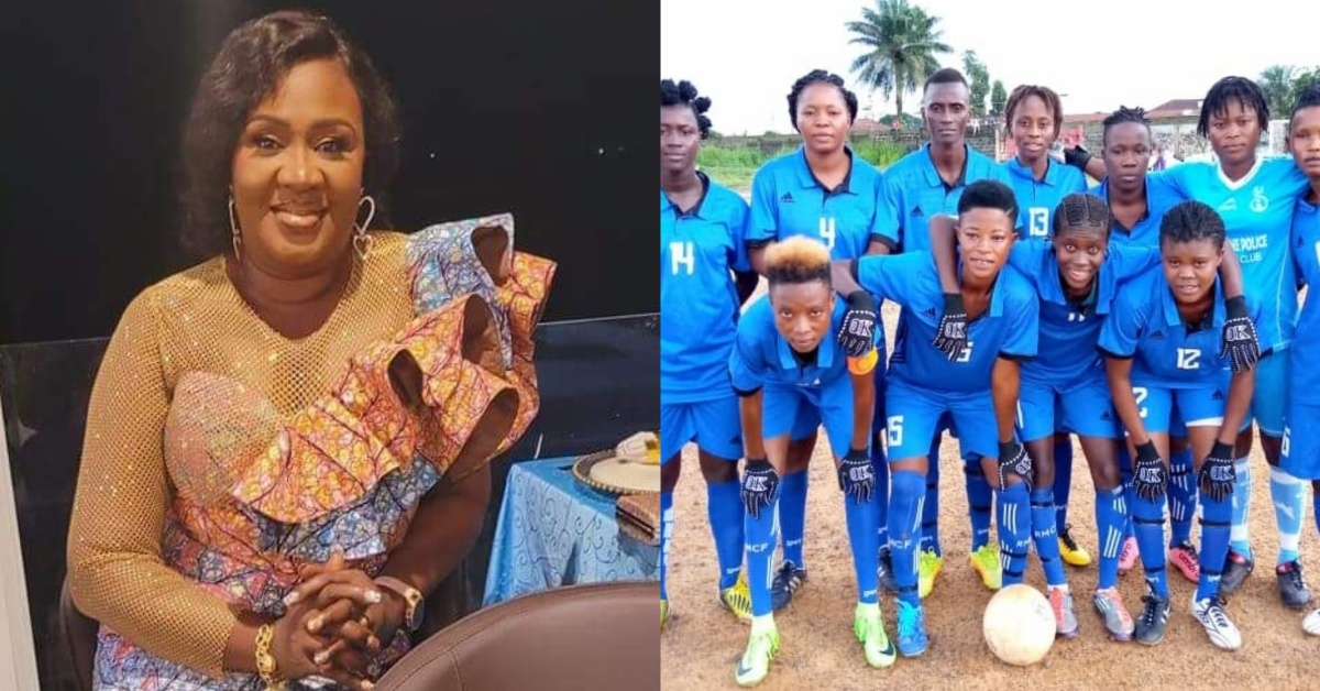 Sierra Leone Police Football Team Picks IGP Wife as Manager
