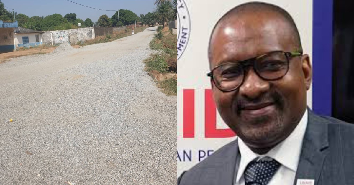 Vice President Juldeh Jalloh Rehabilitates Robis Road