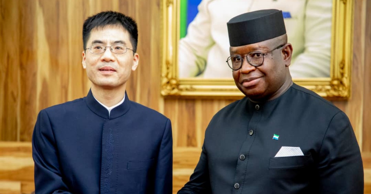 “We Value The Relationship Between Sierra Leone And China”- President Bio Tells New Chinese Ambassador
