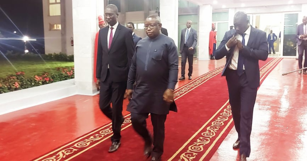 President Bio Arrives in Dakar