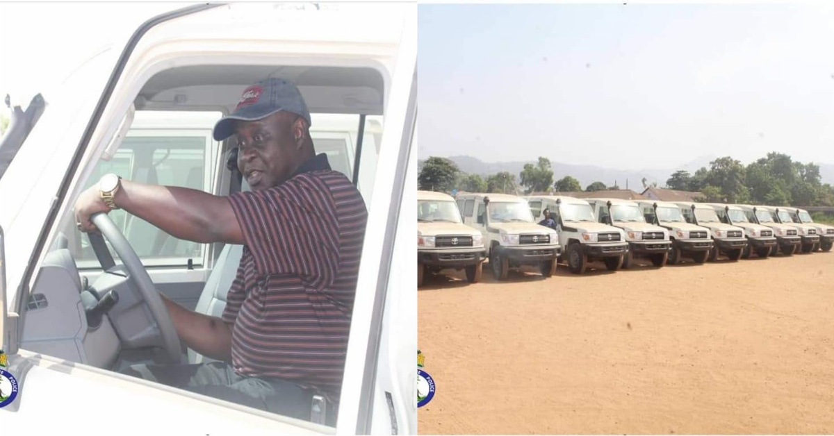 Sierra Leone Police Boosted With 60 New Vehicles and Patrol Boats