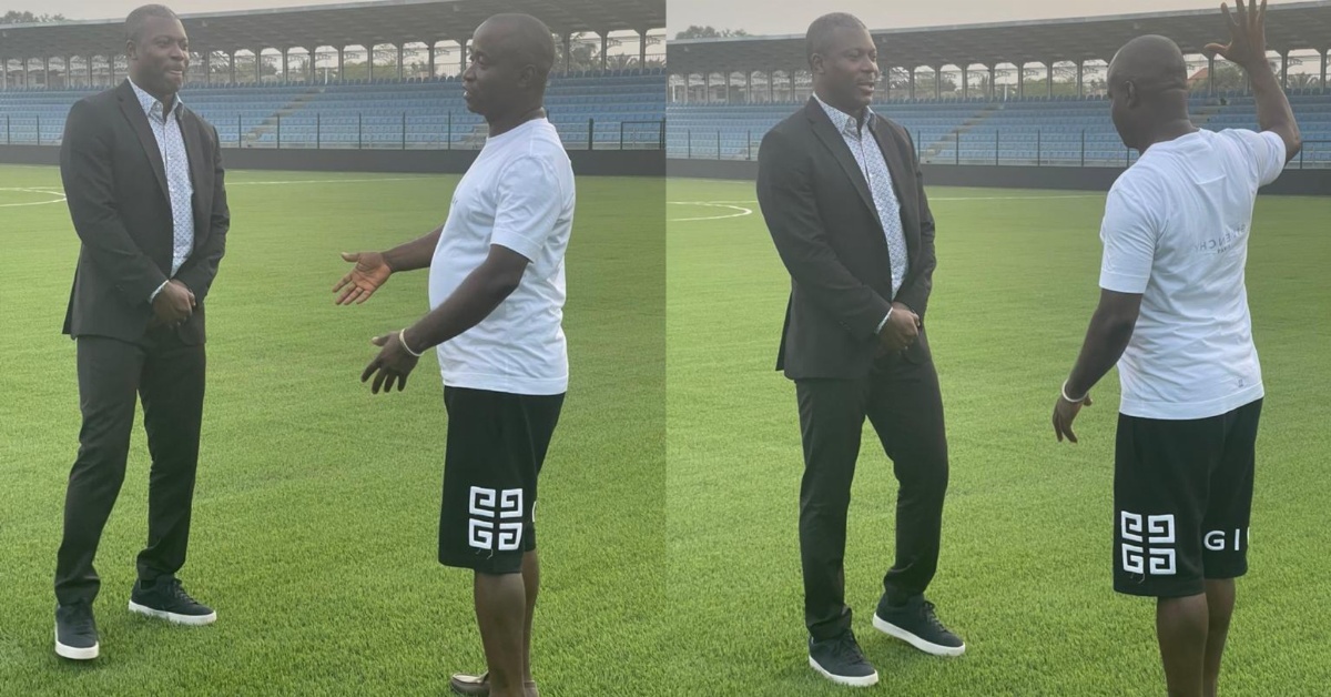 Former Nigerian Striker Yakubu Visits Bo Rangers’ New Stadium