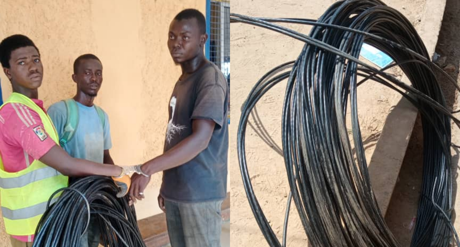 3 in Police Net Over Alleged Cable Theft in Bo