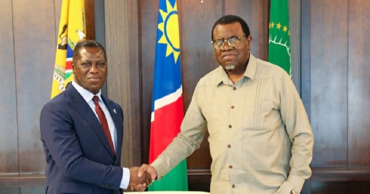 Sierra Leone’s Foreign Minister Meets with Namibian President