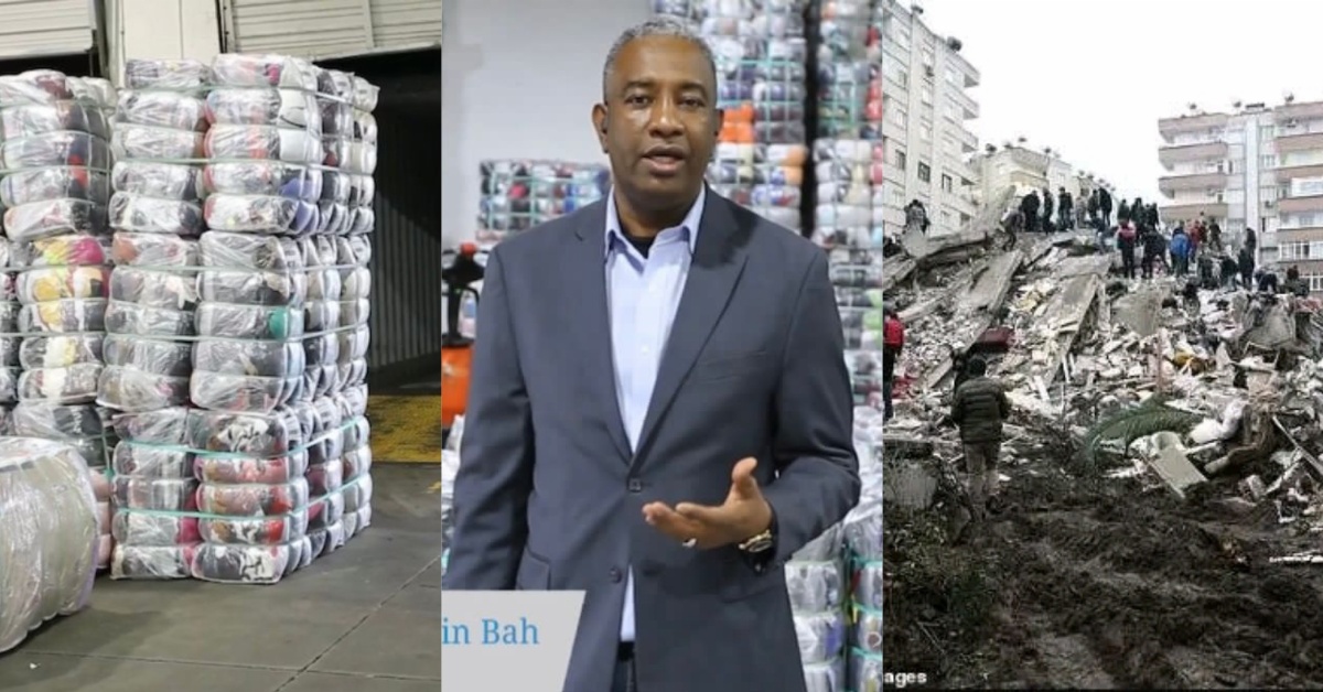 Sierra Leonean Philanthropist Supports Turkey’s Earth Quake Victims