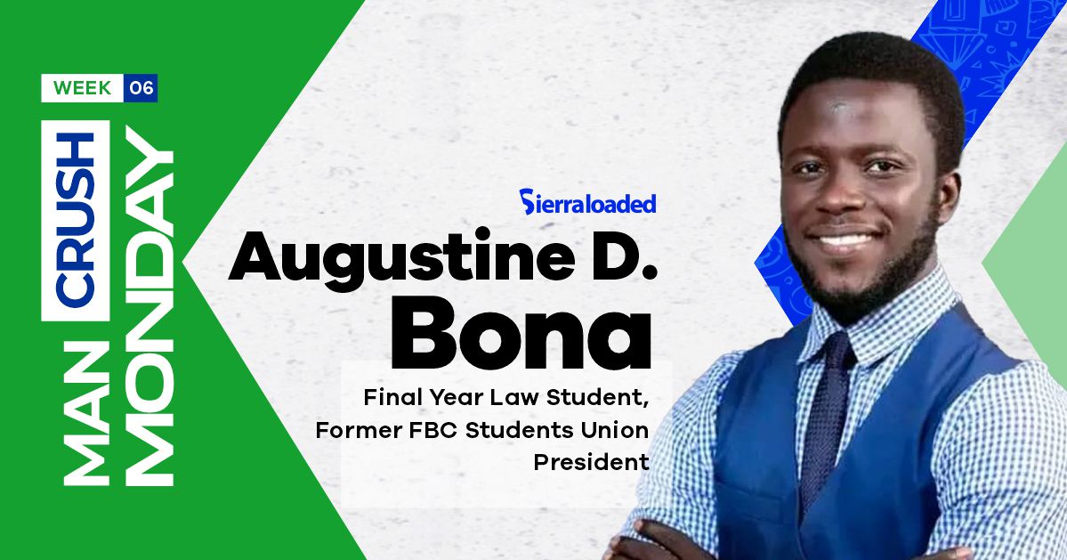 Meet Augustine Bona, Sierraloaded Man Crush Monday