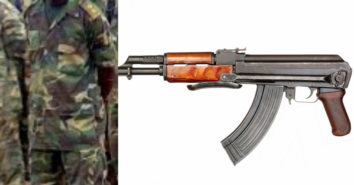 Military Officer Allegedly Exchange AK47 Rifle for S3x