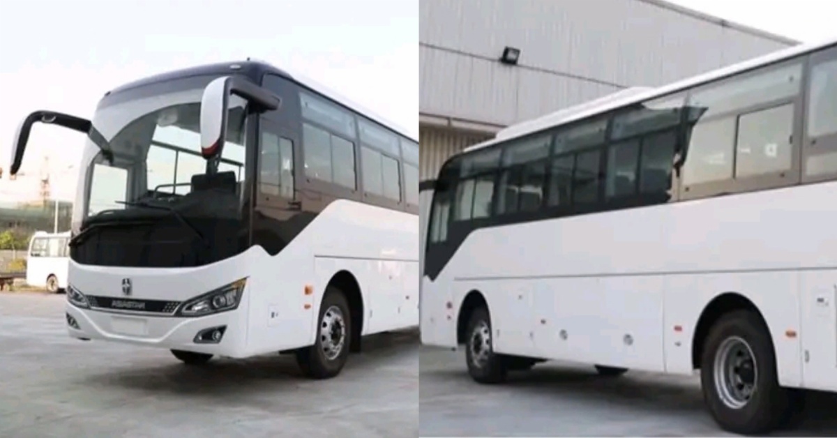 Leone Stars Forward Buya Turay Bought Two News Buses to Ease Citizen’s Transportation Problems