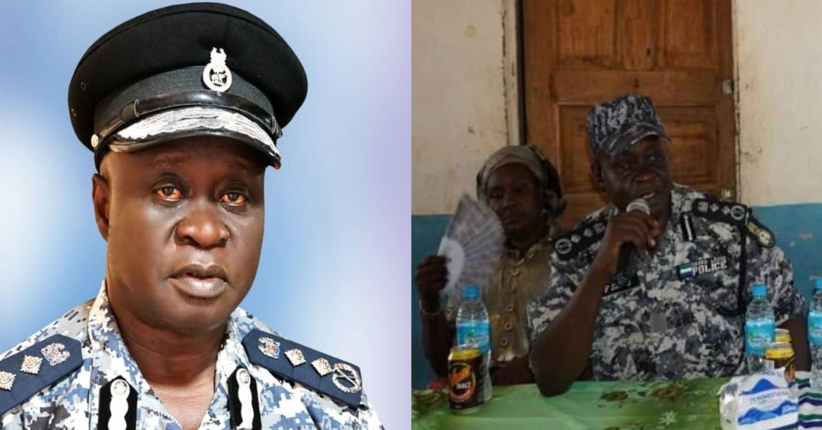 IGP Sellu Pledges to Upgrade Security in Kailahun