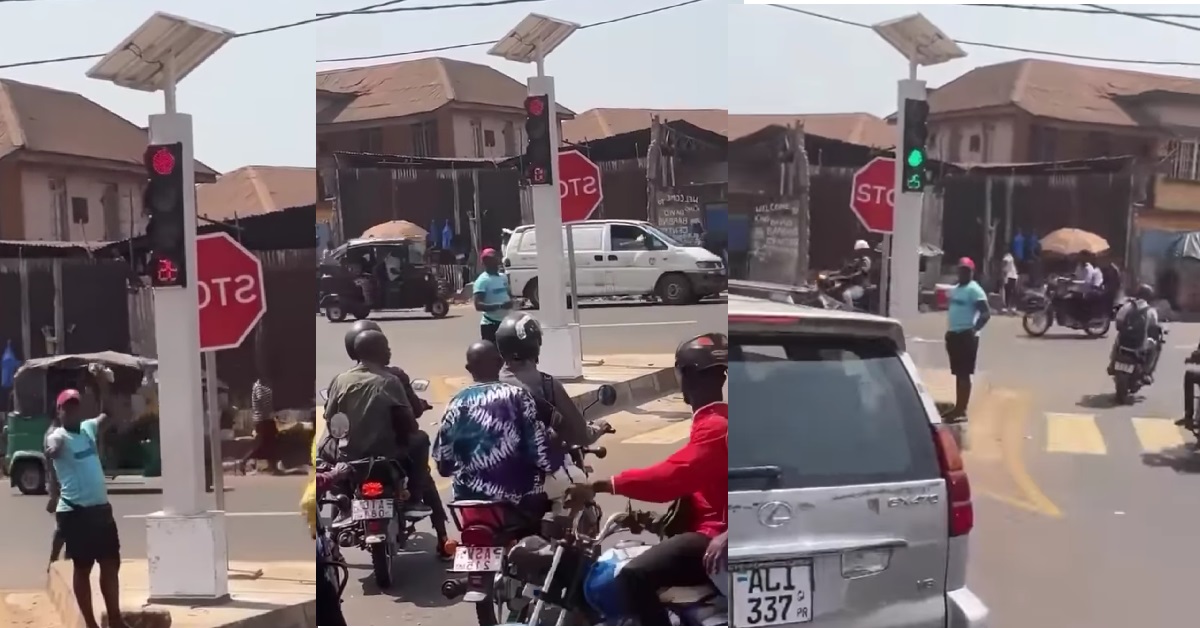 Modern Traffic Light Operation Starts in Sierra Leone