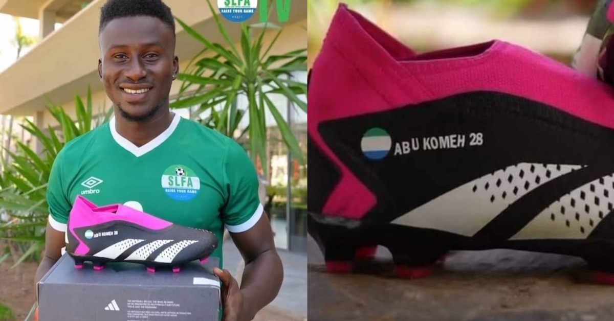 SLPL Leading Goal Scorer Boosted With Customized Boots