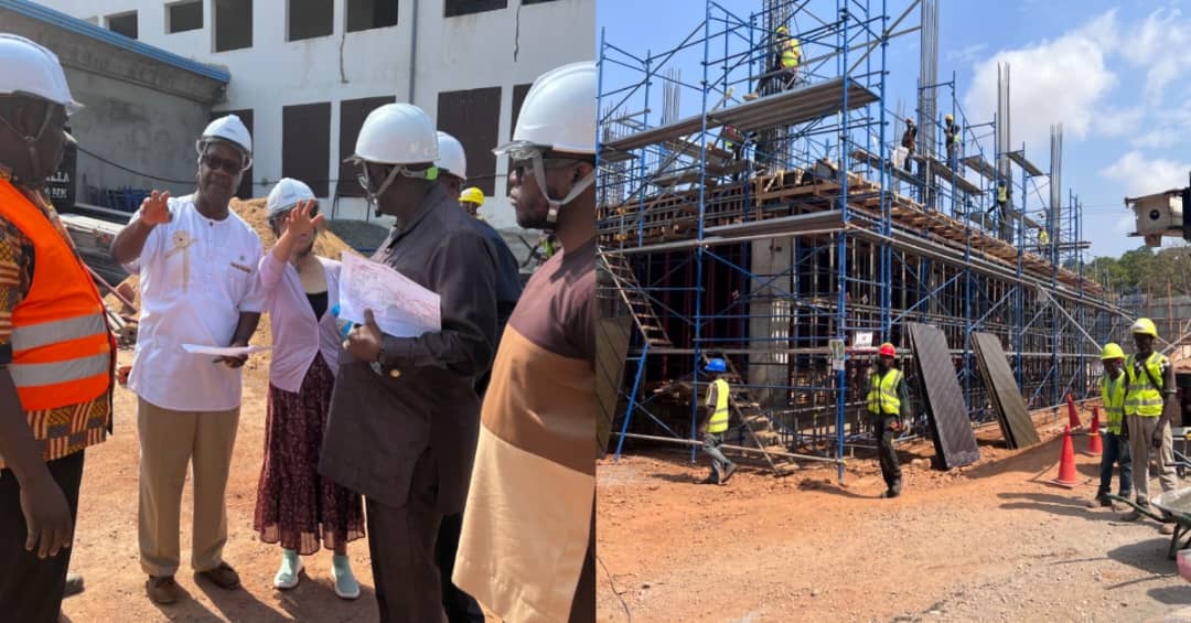 Minister of Health Visits Construction Site of 155-Bed Pediatric Center