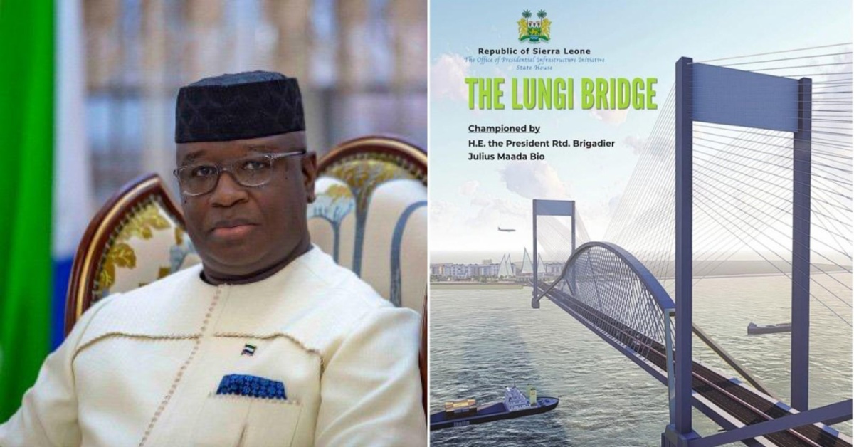President Bio Remains Committed to Lungi Bridge