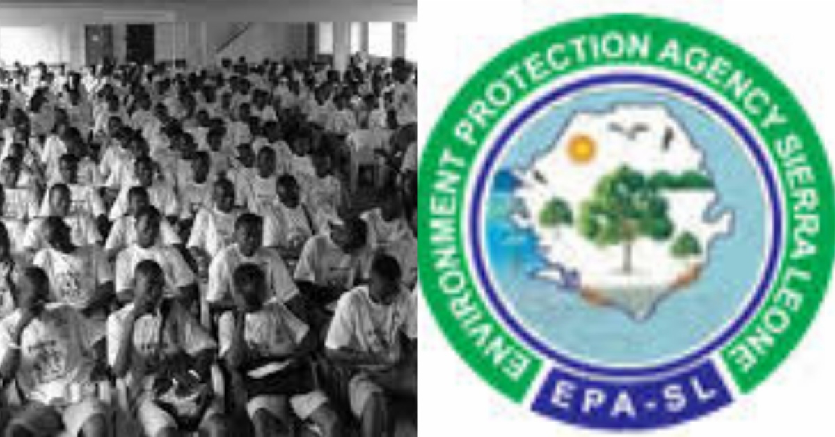 EPA-SL Engages Environmental Clubs in Secondary Schools
