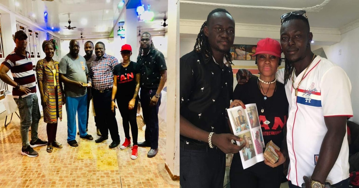 Sierra Leone Entertainment Industry Makes Donation to Markissa, Late Rumpel’s Funeral