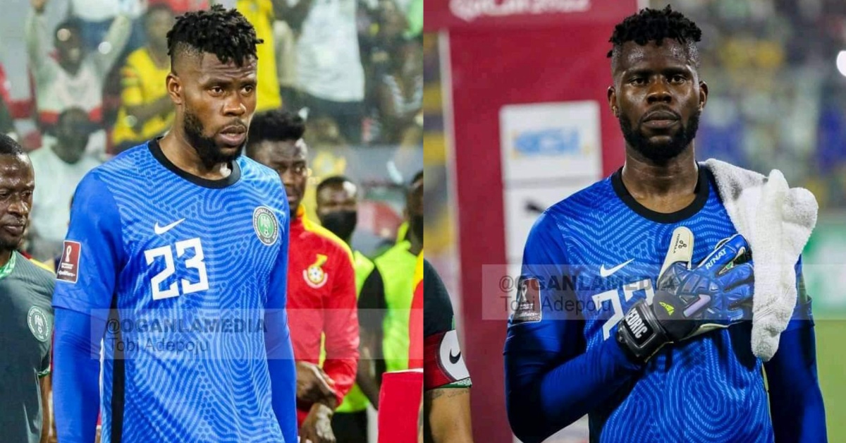 Super Eagles Goalkeeper Suspended Ahead of Leone Stars Clash