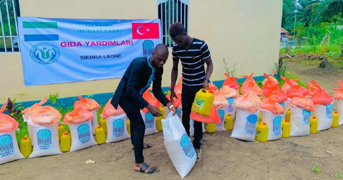 Goodwill Humanitarian Foundation Donates Food Items to Kabonka Village