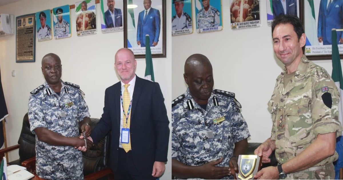 Sierra Leone Police Welcomes New ISAT Personnel Ahead of June 24 General Elections