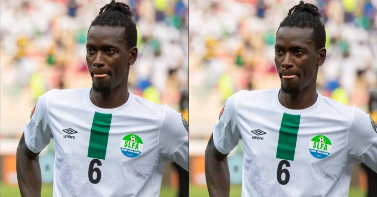 John Kamara Ruled Out of Leone Stars Versus Sao Tome Match