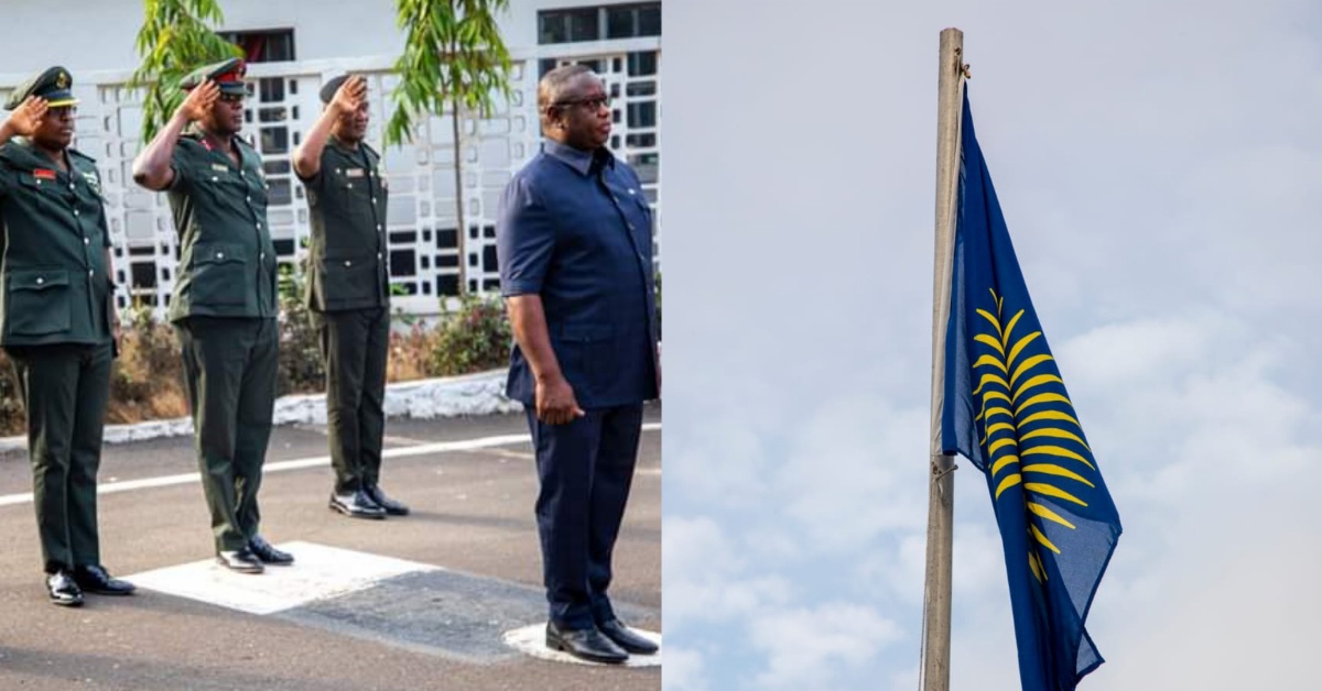 President Bio Celebrates Commonwealth Day, Witnesses Raising of Peace Flag in State House