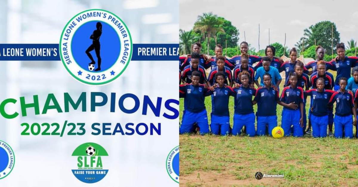 Mogbewo Queens Crown Champions of Sierra Leone Women’s Premier League