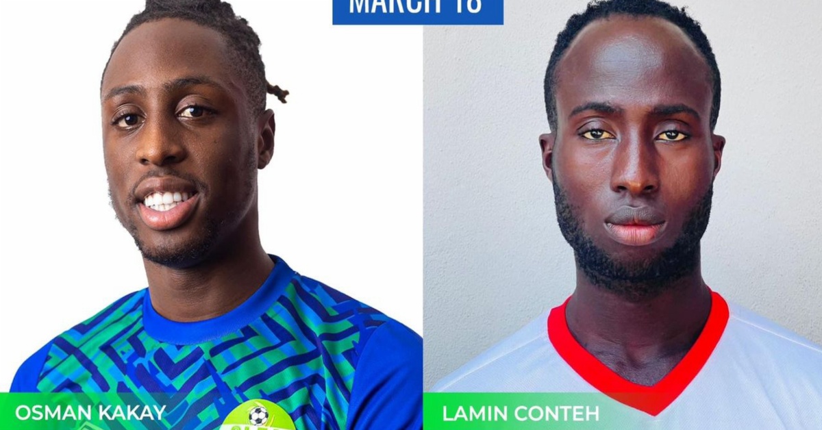 Lamin Conteh Replaces Osman Kakay in Leone Stars Squad