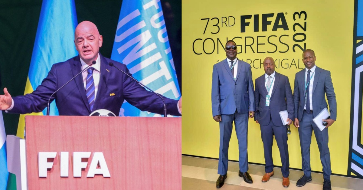 SLFA President Joins Others in Rwanda to Re-elect FIFA President