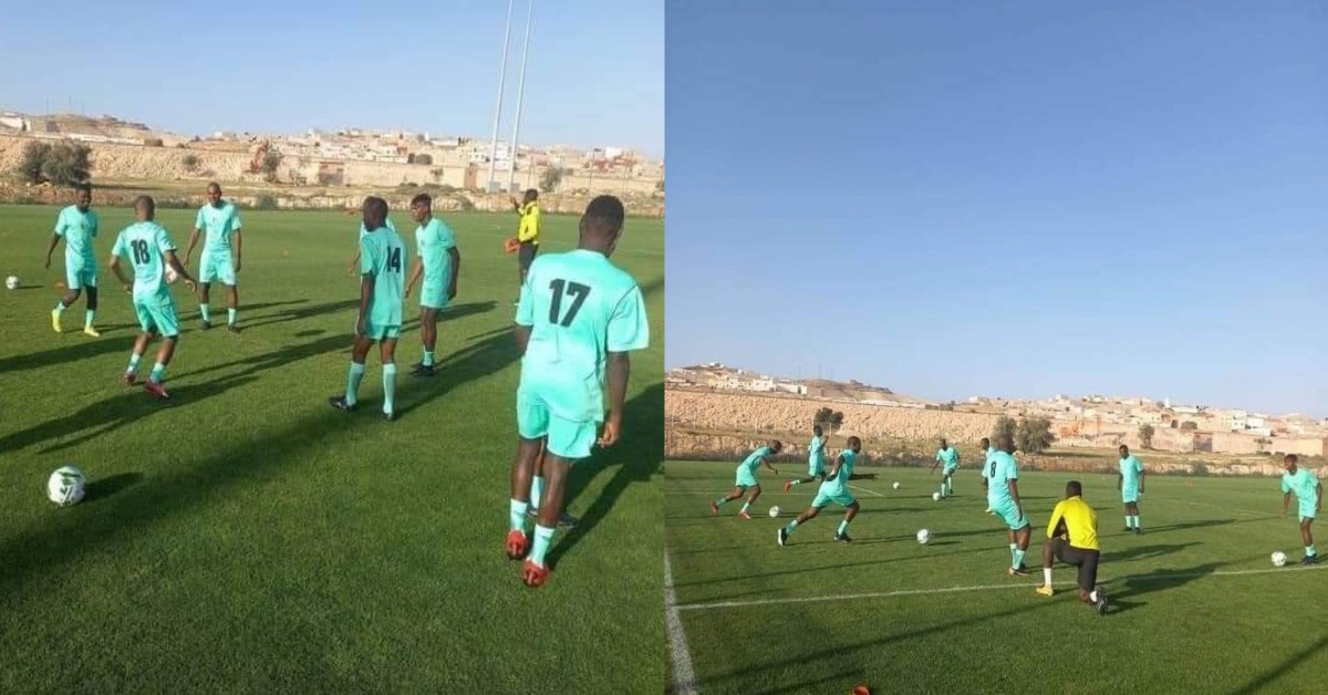 Sao Tome Hold First Training Session Ahead of Clash With Leone Stars