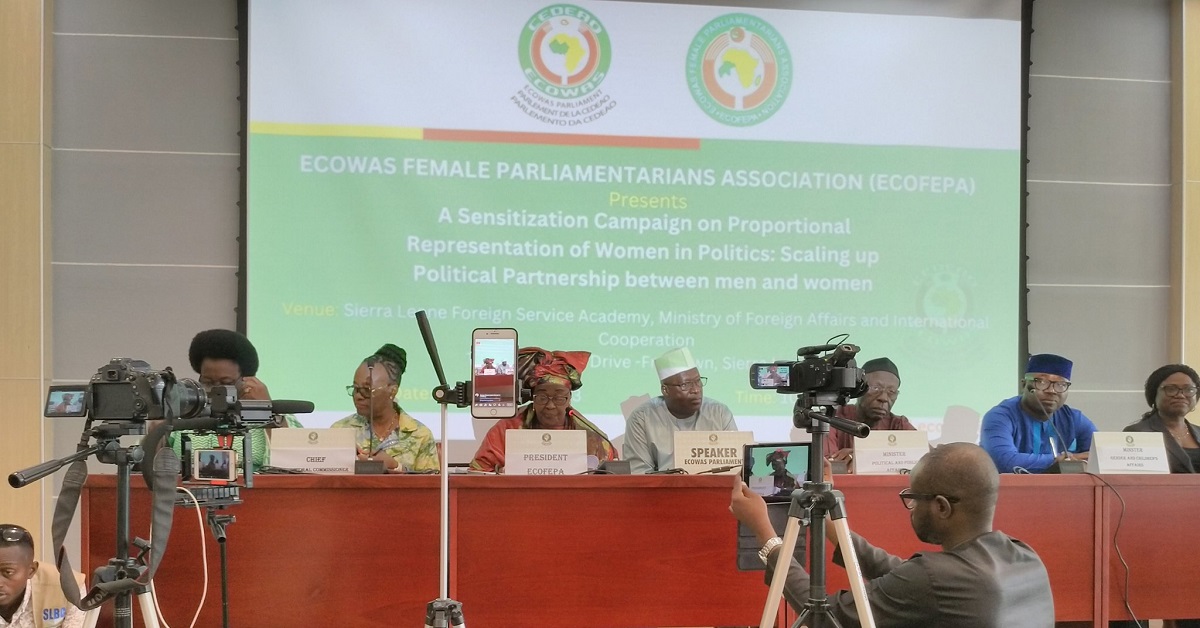 ECOWAS Female Parliamentarians End Solidarity Engagement