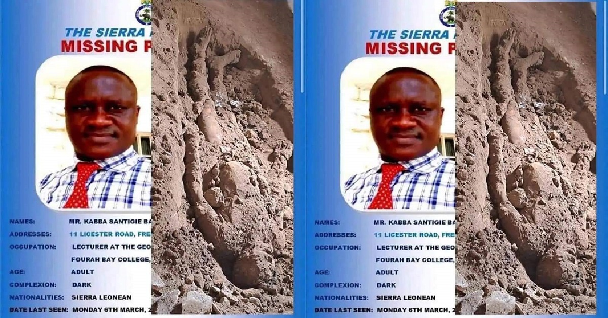 Missing FBC Lecturer Identified as Corpse Found Inside Notorious Witch Doctor’s Shrine in Waterloo