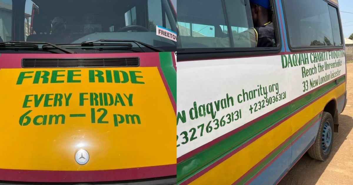 DAQVAH Charity Foundation Resumes Free Bus Service