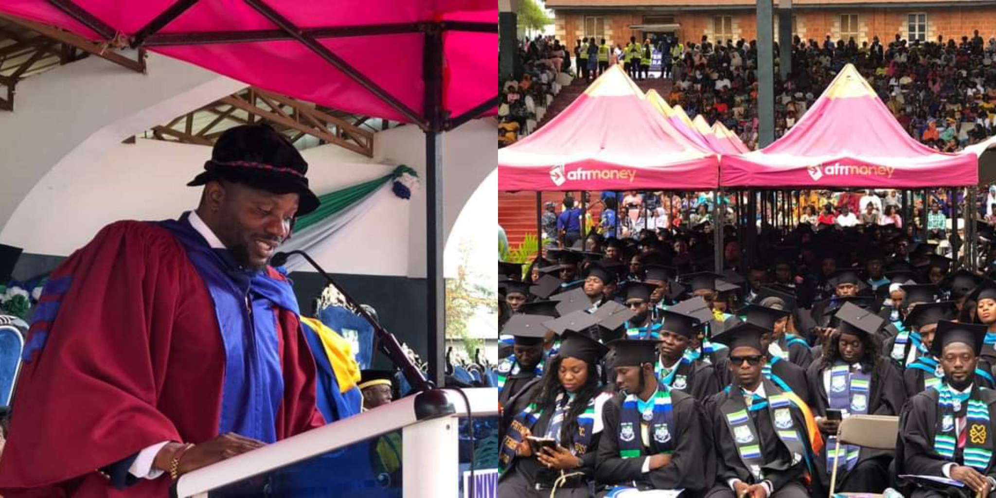 More Than 1300 Students Officially Admitted as Alumni of University of Sierra Leone