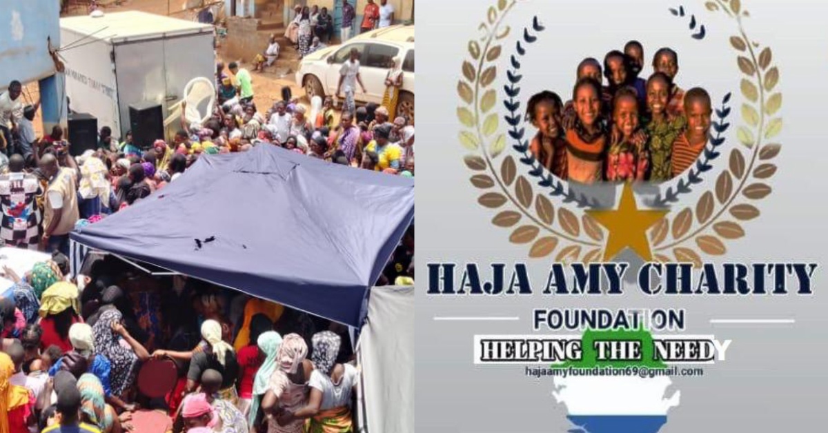 Ramadan 2023: Haja Amy Charity Foundation Donates to Brima Lane Community