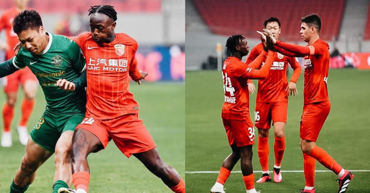 Issa Kallon Scores Vital Goal for Chinese Club