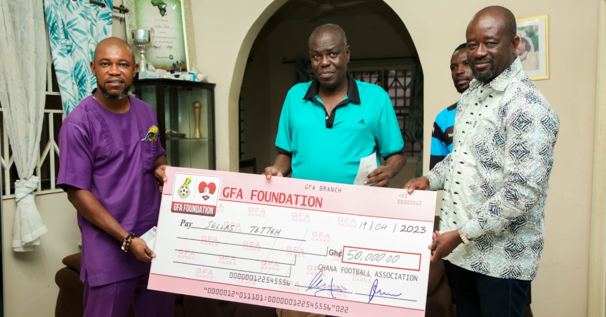 Former Leone Stars Coach, Tetteh, Receives Financial Boost