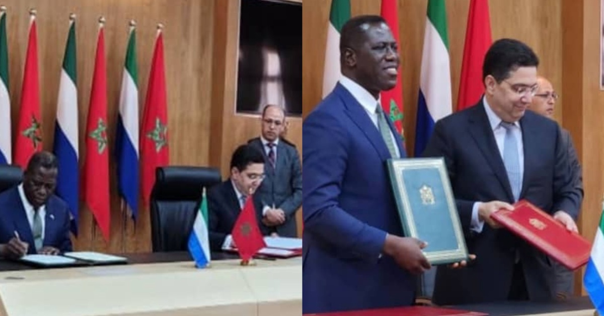 Sierra Leone’s Government Signs Thirteen Agreements in Joint Commission With Morocco