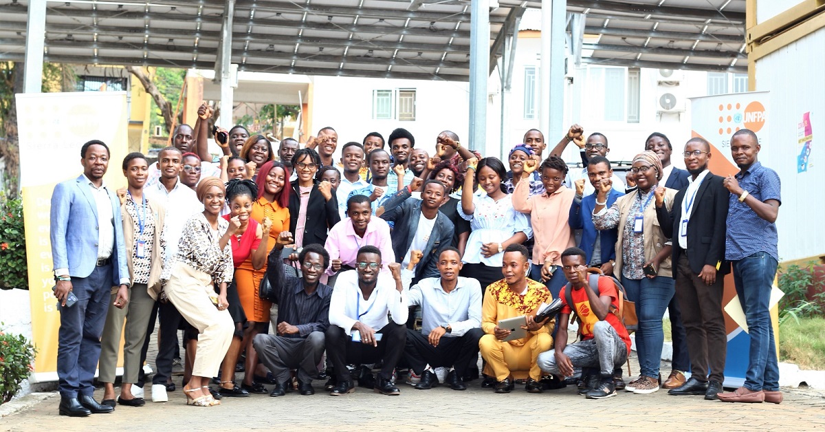 UNFPA Hosts 50 Youths Leaders Across Sierra Leone