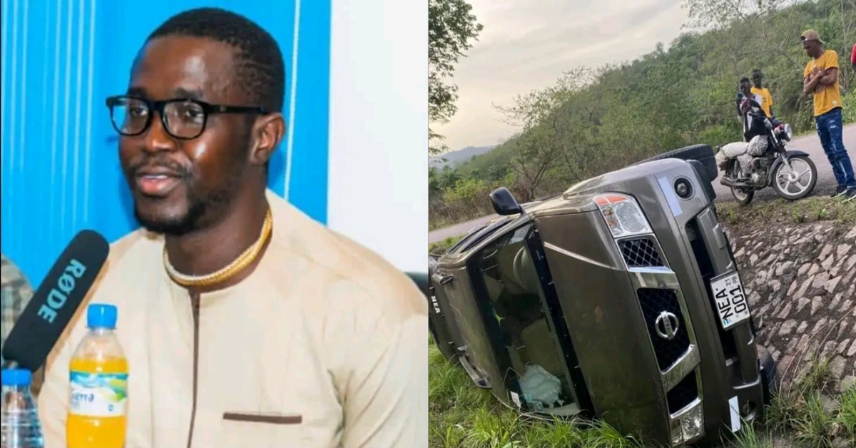 CEO of Lake Production Alhaji K. Tarawallie Reacts to Gruesome Accident He Was Involved in